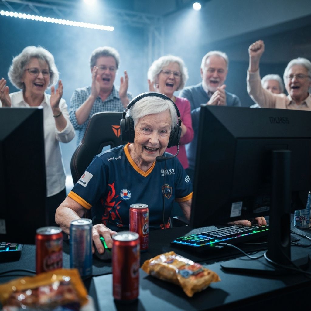 BABCIA WERONIKA (87 LAT) WYGRAŁA MISTRZOSTWA ŚWIATA W FORTNITE